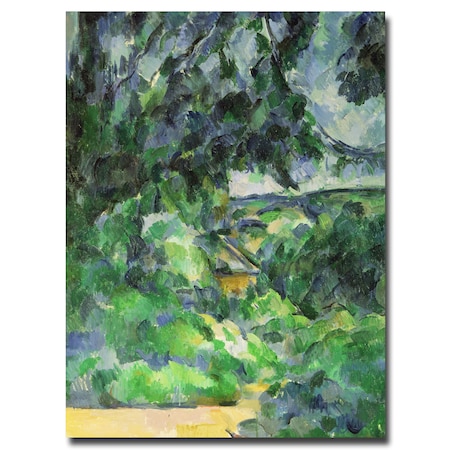 Trademark Fine Art Paul Cezanne 'Blue Landscape 1903' Canvas Art, 18x24 BL0294-C1824GG